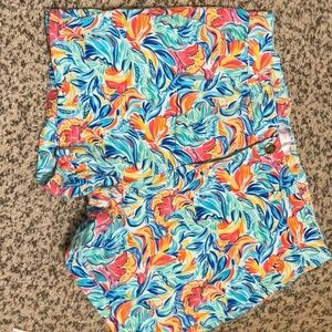 Vibrant Floral Patterned Shorts